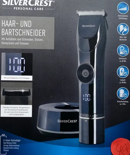 SILVERCREST® PERSONAL CARE Haar- und Bartschneider SHBSB 800 A1