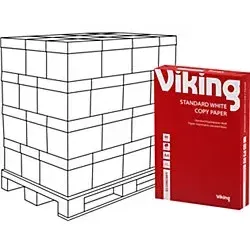 Viking Economy DIN A4 Druckerpapier 80 g/m2 in schwarz von Viking
