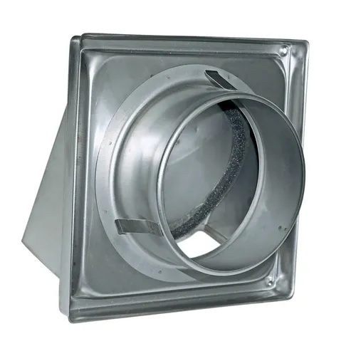 Universal Außenhaube 100erR Edelstahl gebürstet