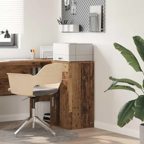 vidaXL Sideboard Brauner Aufbewahrungsschrank aus Altholz