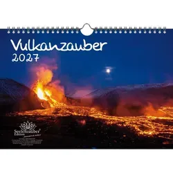 Vulkanzauber DIN A4 Kalender für 2027 Vulkan - Seelenzauber