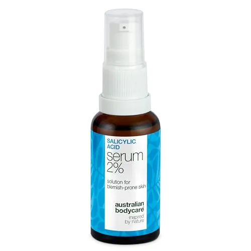 Produktbild Salicylsäure 2 % Serum gegen fettige Haut, Mitesser und verstopfte Poren – mit Zinc PCA, grünem Tee, Hyaluronsäure und Glycerin
