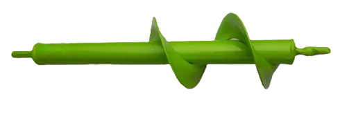 WERHE Gartenbohrer Erdbohrer für Bohrmaschine 100 mm Ø , 600 mm Läng