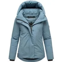 Marikoo Damen Winterjacke Yeminaa mit Kapuze & Fleecefutter - Die Marikoo Yeminaa Winterjacke kombiniert stilvolles Design mit praktischen Funktionen. Die Kapuze und das Fleecefutter bieten zusätzlichen Komfort und Wärme an kalten Tagen. Ideal für Alltag und Freizeit.