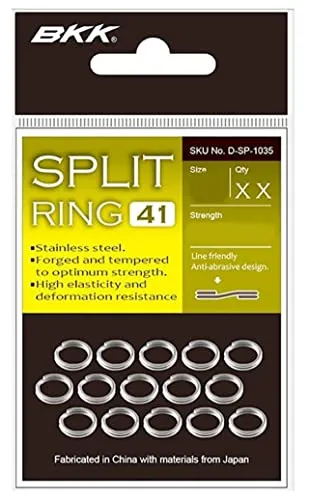 BKK Stainles Steel Split Ring-41 Ring Nr.4