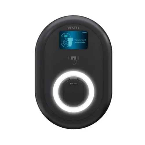 VESTEL Wallbox EVC04-AC22SWLD-EICH – 22kW, Typ-2, RFID, Display, Eichrecht, WLAN