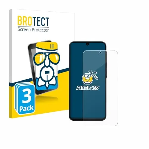 BROTECT 3 Stück Schutzglas für Samsung Galaxy A16 4G / A17 4G Schutzfolie Panzer Folie Glas[Extrem Kratzfest, Anti-Fingerprint, Ultra-Transparent]
