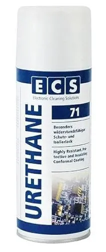 ECS 71 Urethane-CLEAR hochwertiger Einkomponenten Schutzlack Isolierlack Polyurethan 400 ml Spraydose
