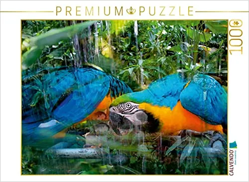 Calvendo Blauer Ara Papagei Puzzle 1000 Teile