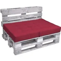 Beautissu ECO Elements Sitzkissen für Paletten, 120x80x15cm - Stuhlkissen für Europaletten, robust und bequem mit 15 cm Dicke, ideal für DIY Palettencouches und vielseitig als Bodenkissen oder Sitzpouf nutzbar.