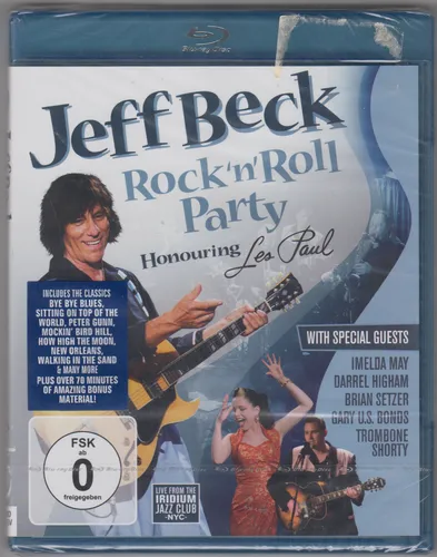 Jeff Beck - RocknRoll Party / Honouring Les Paul (Blu-ray) - Musik & Konzerte: Erleben Sie ein unvergessliches Konzert von Jeff Beck, das Les Paul ehrt, in brillanter Blu-ray-Qualität.