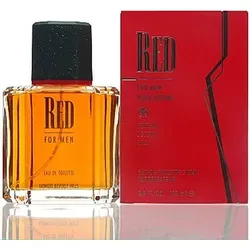 Giorgio Beverly Hills Red for Men Eau de Toilette 100 ml - Eau de Toilette für Herren, verführerischer Lederduft mit aromatischen und holzigen Noten für selbstbewusste Männer. Ideal für besondere Anlässe oder den täglichen Gebrauch.