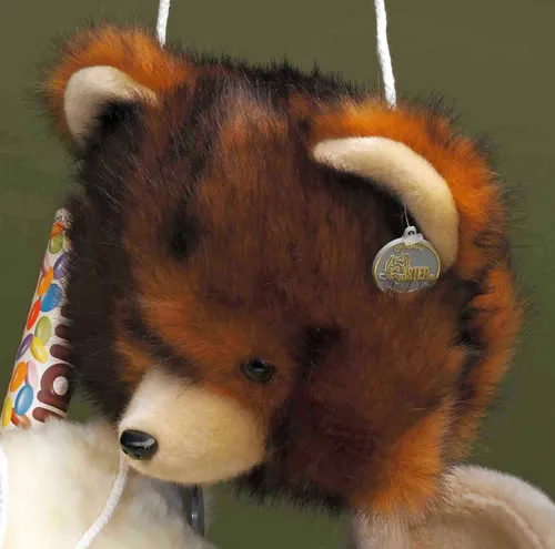 FÖRSTER Kuschelkamerad Wärmespender mit Bärengesicht Handmuff braun 27 cm #9991