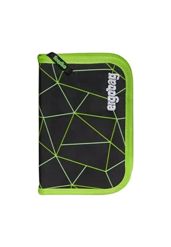 ergobag Federmäppchen Set 22-teilig - Lyra Buntstifte, Stundenplan-Fach und Kleingeldfach, nachhaltig aus recycelten PET-Flaschen