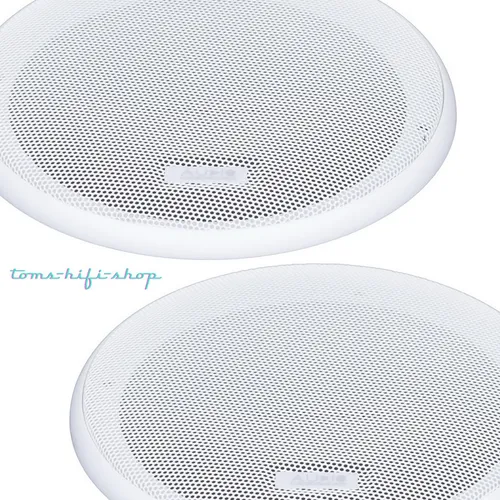 Audio System 16,5cm Lautsprechergitter weiß Schutzgitter Lautsprecher GI165W