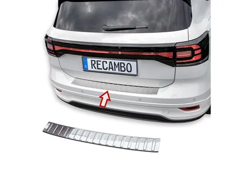 RECAMBO Ladekantenschutz für VW T-Cross (BJ ab 2018) von Recambo