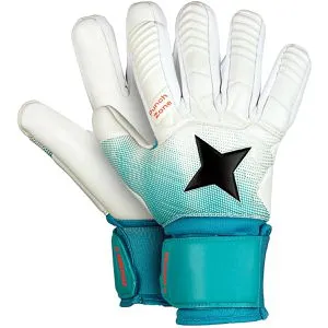 Derbystar Torwarthandschuhe Classico Größe 12 - Torwarthandschuhe mit negativem Schnitt für Damen und Herren, rutschfester Grip durch Naturlatex und verstärkte Punch-Zone für effizientes Fausten.