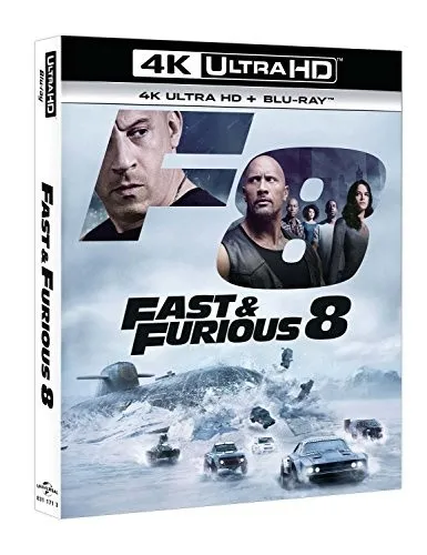Fast And Furious 8 [Region Free] [Blu-ray] - DVD - New