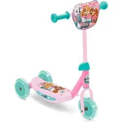 Seven Polska Tretroller Paw Patrol Skye – Rosa 3-Rad Kinder Roller - 3-Rad Roller für Kinder ab 3 Jahren, rutschfeste Trittfläche und verstellbarer Lenker für optimalen Komfort und Sicherheit beim Spielen.
