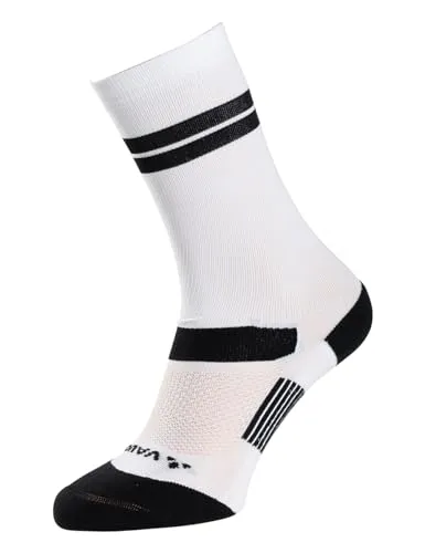 Produktbild VAUDE Socken Bike Socks Mid II, ergonomisch gepolstert und atmungsaktiv, trocknet schnell, elastisch, white uni, 42-44