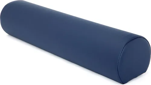 Knierolle drei-viertel-rund dunkelblau - Sonstige Massagegeräte - Ideal zur Unterstützung der Knie und Entlastung des unteren Rückens in Rückenlage, mit abwischbarem Polyurethanbezug für einfache Reinigung.