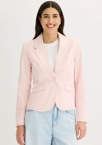 bonprix Kurzblazer eleganter Stil, Slim Fit, aus Polyester und Elasthan