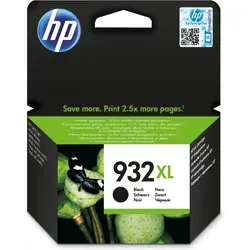 Original HP 932XL Tinte Patrone schwarz - für OfficeJet 6100, 6600, 6700, 7110 AG, hohe Kapazität von 1.000 Seiten, 100% funktionsfähig garantiert