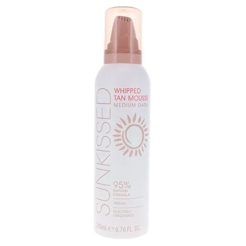 Sunkissed Whipped Tan Mousse 200ml - Medium Dark