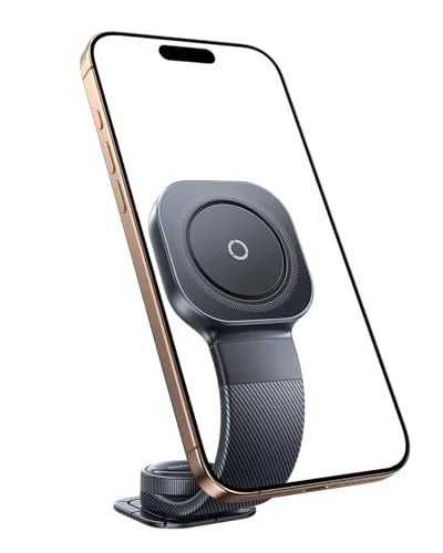 Baseus C03 Handyhalterung Auto Magnet - Kfz-Handyladestation mit 360° drehbarem Design und anpassbarer Magnetkraft für optimale Sicherheit und Sicht während der Fahrt. Ideal für iPhone und Samsung Modelle.