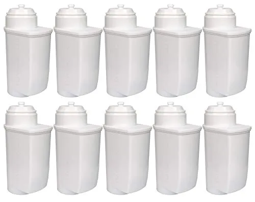 10-pack Entkalkung Wasserfilter für Kaffeevollautomaten kompatibel BRITA INTENZA | EQ3 EQ5 EQ6 EQ7 EQ8 EQ9 | TCZ7033 TZ70003 | Bosch VeroAroma, VeroBar, VeroCafe, VeroProfessional