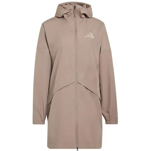 adidas Women's Terrex Multi 2 Layer CLIMAPROOF Rain Parka in braun von adidas