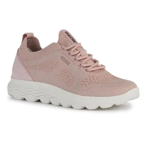 Geox Damen D Spherica Sneaker, Lt Rose, 38 EU