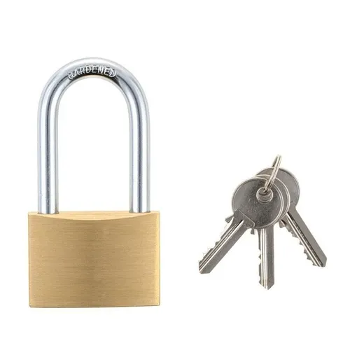 Vorhängeschloss 60 x 42,5mm Vorhangschloss 3 Schlüssel Spintschloss Bügelschloss