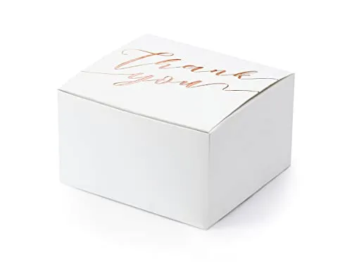 Geschenkboxen & -dosen Weiß von PartyDeco