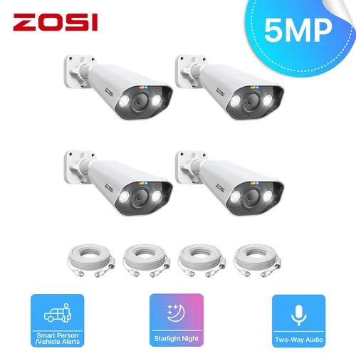 ZOSI 5MP PoE Überwachungskamera Aussen