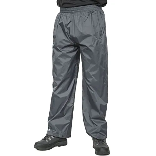 Trespass Damen Regenhose Kompakt Zusammenrollbare Qikpac, Flint, XS, UABTRAI10001_FLIXS