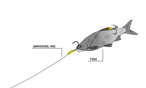 Black Cat Universal Rig 2,00m 8/0 + 3/0 1,2mm