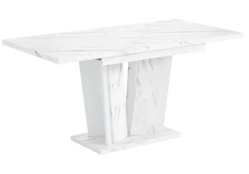 ALTDECOR Ausziehbarer Esstisch - Modern und Praktisch für Küche und Esszimmer - Moderner Esstisch mit ausziehbarer Tischplatte von 120 cm auf 160 cm. Robuste Konstruktion und stilvolles Design machen ihn ideal für gesellige Abende mit Familie und Freunden.