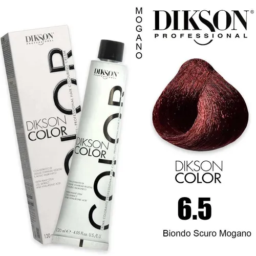 Haarfarbe 6.5 Dikson Color Dunkelblond Mahagoni 120ml