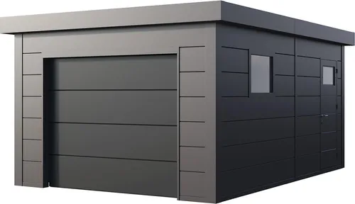 Produktbild Telluria Garage Classico 3654 mit Sektionaltor und Elektroantrieb