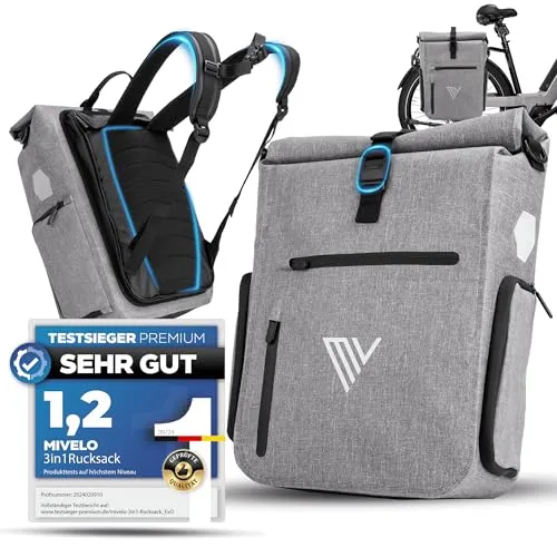 Wasserdichte Fahrradtasche & Rucksack 