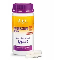 Sanct Bernhard Sport Magnesium-400-supra-Kapseln - 91 g