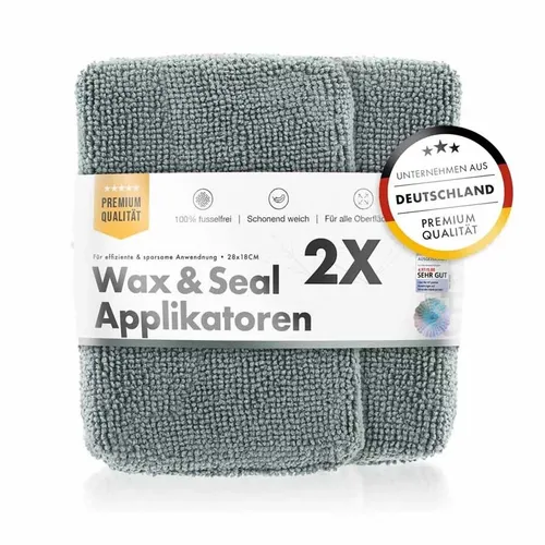 ChemicalWorkz Microfiber Waxing/Sealant Applicator Grau 2Stk.