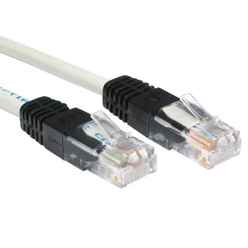 Netzwerk Ethernet Cat-5E UTP Crossover Kabel RJ45 Anschlusskabel 1 m [1 Meter/1m]