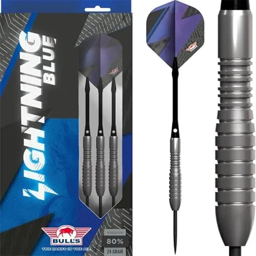 Bull's Lightning 80% Blue Steeldart