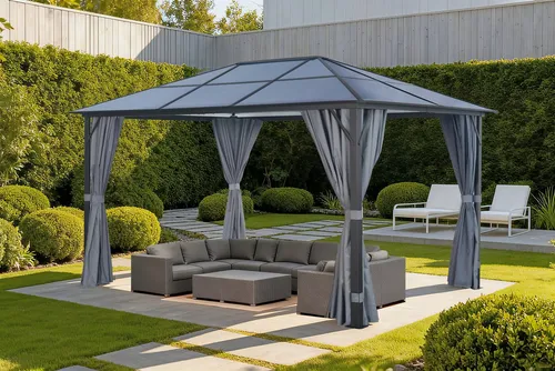 Pavillons & Gartenlauben Schwarz von Konifera