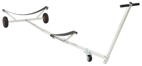vidaXL Verstellbarer Bootstrailer mit Luftreifen – 200 kg