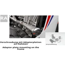 Produktbild LSL Crash Pad® ZX-10R Anbaukit 06-07, silber