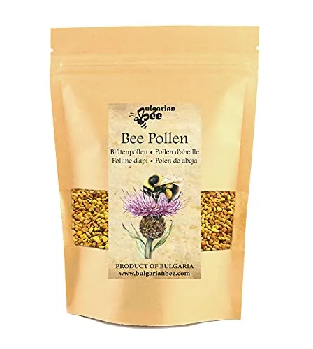 Blütenpollen aus wilden Blumen und Kräutern - Qualität garantiert von BulgarianBee® 500 g