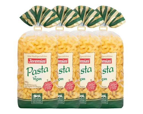 Jeremias Nudeln, Jeremias Drelli Pasta Nudeln aus Hartweizengriess 500g 4er Pack